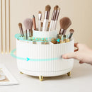 Axyaa 360 Rotating Makeup Organizer for Bathroom - Large Capacity Cosmetic Storage Box