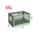 Axyaa Foldable Storage Box with Lid: Large Capacity Organizer for Toys, Books, and More