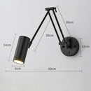 Axyaa Modern Single Arm LED Wall Lamp for Bedroom Study Room Decor