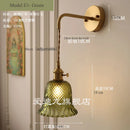 Elegant Vintage Brass Socket Wall Sconce by Axyaa for Bedroom Hotel Dining Room