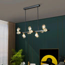 Axyaa Crystal Chandelier Pendant Light for Living Room and Dining Room