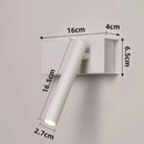 Axyaa LED Wall Lamp for Bedroom with Spot Light for Modern Living Room