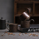 Axyaa Coarse Ceramic Coffee Mug Set for Modern Living Room Decor