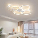 Axyaa Modern Intelligent LED Ceiling Chandelier for Living & Dining Room