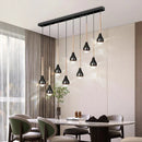 Axyaa Pendant Light: Modern LED Chandelier for Indoor Dining Room Lighting