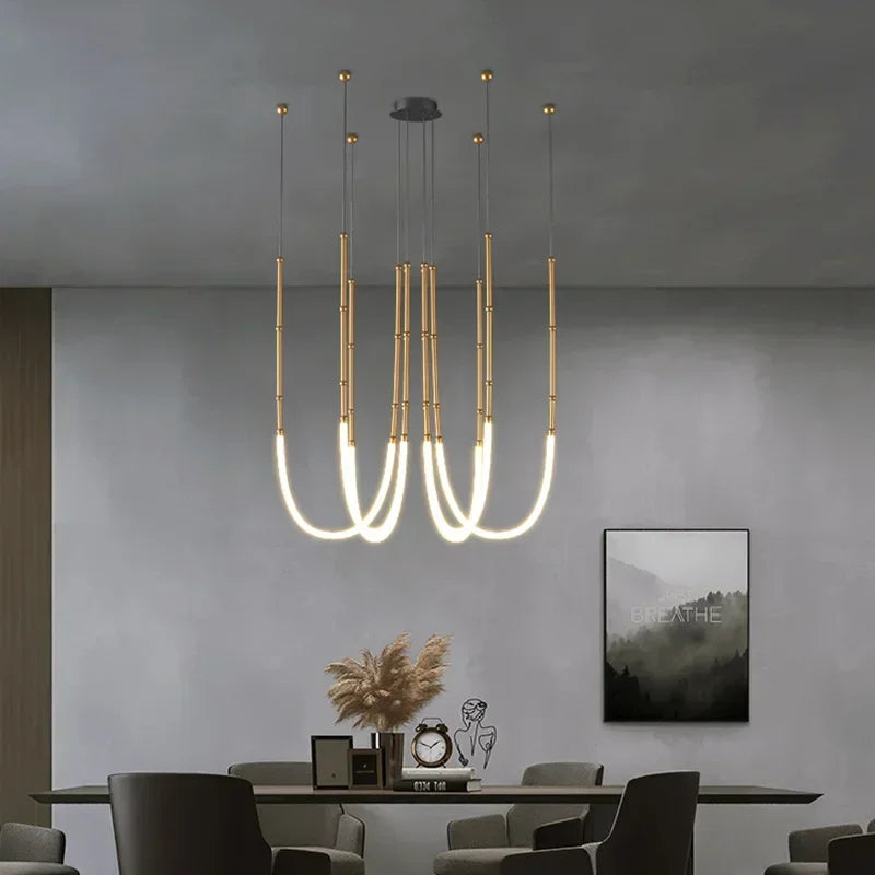 Axyaa Art Line LED Pendant Light for Home Decor