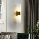 Axyaa Acrylic Cylinder Wall Lamp for Bedroom Living Room Study LED Lighting