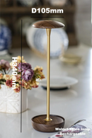 Axyaa Walnut Mushrooms Night Light Touch Switch Table Lamp
