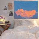 Axyaa 3D Print Landscape Tapestry Wall Hanging for Bedroom and Dorm Decor
