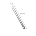 Axyaa Stainless Steel Barbecue Tongs for Food & Ice-Cubes, Restaurant Buffet Tool