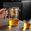 Axyaa Glass Teapot with Water Separation Inner Container & Magnetic Switch