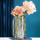 Axyaa Glass Vase Hydroponics Flower Pot Desk Decoration - Room Aesthetic Decor