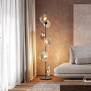 Axyaa LED Standing Lamp, 3-Color Brightness Control, Modern Remote-Controlled Floor Lamp