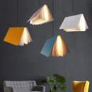 Axyaa Modern Book Pendant Light Chandelier for Dining Room Kitchen Island