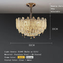 Axyaa Crystal Ceiling Chandelier Light for Dining Bedroom Hotel Living Room