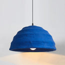 Axyaa Klein Blue Pendant Lamp Bowl 49CM Dining Table Lighting