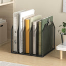 Axyaa Mesh Desktop File Organizer 5 Sections - Office Desk File Sorter