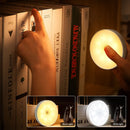 Axyaa Rechargeable RGB Motion Sensor Night Light for Kitchen Closet Staircase Wardrobe