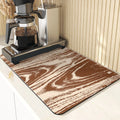 Axyaa Ocean Silicone Coasters Set - European Style Kitchen Decor Mats