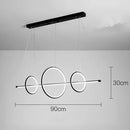 Axyaa Hanging LED Light for Kitchen, Bedroom, Living Room - Modern Nordic Design