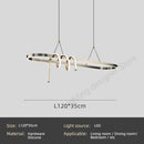 Axyaa Luxe Pendant Light Set - Living Room, Bedroom, and Dining Room Minimalist Lighting