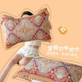 Axyaa Non-Slip Adjustable Gauze Pillow Towels - Set of 2