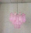 Axyaa French Chandelier with Glass Tube Shades for Luxury Villa Duplex