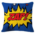 Axyaa Pop Art Cartoon Cushion Cover 45X45CM - Living Room Sofa Chair Decor