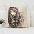 Axyaa Anime Pillow Covers for Sofa, Car, or Sleeping Pillows - 50x50 Decorative Cushion Cover