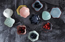 Axya Ceramic Soy Sauce Dish: Small Seasoning Saucer Plate for Butter Snack Sushi