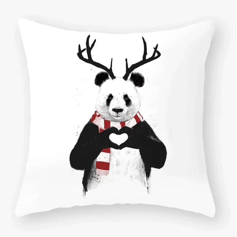 Axyaa Cartoon Animal Cushion Cover 45*45cm
