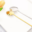 Axyaa Stainless Steel Long Handle Coffee Spoon Set