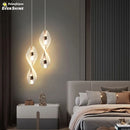 Axyaa Nordic LED Pendant Lamp for Interior Living Lighting
