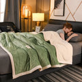Axyaa Plush Triple-Layered Warm Blanket for Autumn/Winter