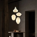 Axyaa Marble LED Pendant Chandelier for Home Restaurant Bar Bedroom Lighting