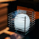 Axyaa Acrylic Rechargeable Table Lamp for Modern Bedroom Decor