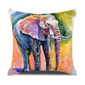 Axyaa Cartoon Animals Portrait Cushion Cover 45x45cm