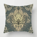 Axyaa Baroque Geometric Throw Pillow Case, Elegant Vintage 45X45CM Cushion Cover for Home