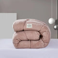 Axyaa Lamb Wool Quilt - Thick Thermal Winter Quilt Core - Single Student Dorm Quilt