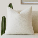 Axyaa Boucle Throw Pillow Cover | Soft Texture | Cozy 18x18" Square Pillow Case