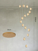 Axyaa LED Chandeliers Pendant Lights Modern Hanging Lamps Indoor Dining Room Lighting