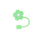 Flower Silicone Tumbler Straw Toppers for Axyaa Stanley Cups