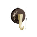 Axyaa Suction Cup Hooks Set for Kitchen & Bathroom