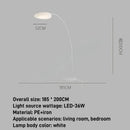 Axyaa LED Floor Lights: Modern, Creative, Minimalist Living Room, Bedroom Standing Lamps