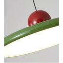 Axyaa Green Flying Saucer Chandelier for Bedroom, Dining, Study - Medieval, Wabi-Sabi Cream Wind