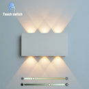 Axyaa Portable LED Wall Lamp Touch Dimming Night Light, 3 Colors