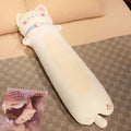 Axyaa Cute Cat Doll Plush Toy Sleeping Pillow Leg Clamping Long Girl Doll