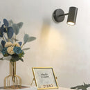 Axyaa Nordic Bedside Spotlight Sconce in Gold and Black for Study and Makeup Mirror