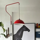 Axyaa Red Rocker Chandelier Living Wall Lamp