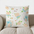 Axyaa Seashell & Starfish Pattern Decorative Pillow Cover